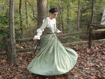 Spinning at the Rennaisance Faire