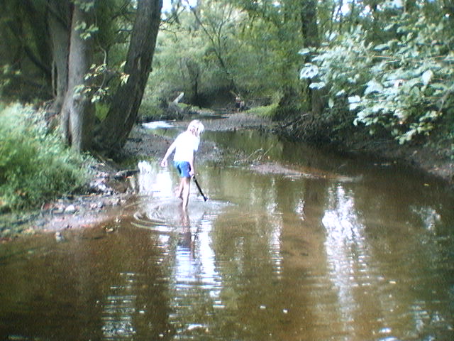 Sarah en route.